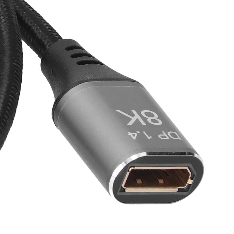 DP Male to Female DP Connecting Cable Computer 8K 60Hz