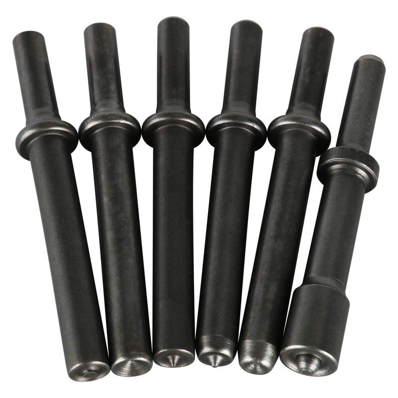 7 Pcs Air Hammer Bits Accessories 0.401 Shank Heavy Duty