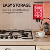 WUERLI Fire Blanket for Home and Kitchen,40" x 40",4 Pack,Emergency