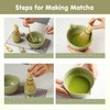 YIKG Matcha Whisk Set - 5PCS Japanese Tea Set Includes