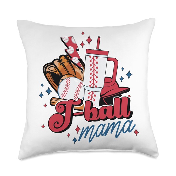 Tball Mom - Baseball Essentials Mama Game Day T-Ball Apparel