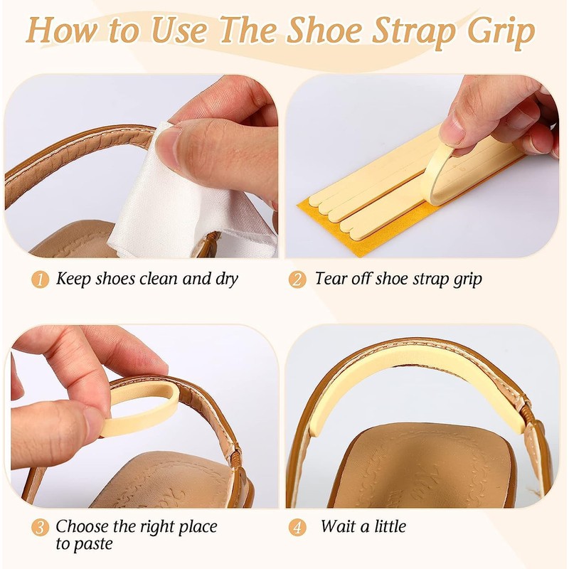 Anti-Blocking Adjustable Shoe Slip Prevention Pad Heel Protection Heel Cushion