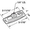 Prime-Line N 6711 Bi-Fold Door Floor Pivot Bracket, Nylon/Steel, for