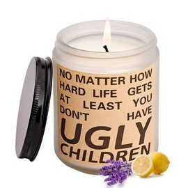 Mothers Day Gifts for Mom from Daughter, Mom Gifts, Funny Birthday Christmas Mother's Day Gifts for Mom, Mom Birthday Gifts from Daughter, Lavender Soy Scented Candles