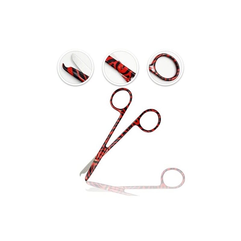 Cynamed Suture Stitch Scissors 4.5" with Crescent Delicate Hook- Perfect