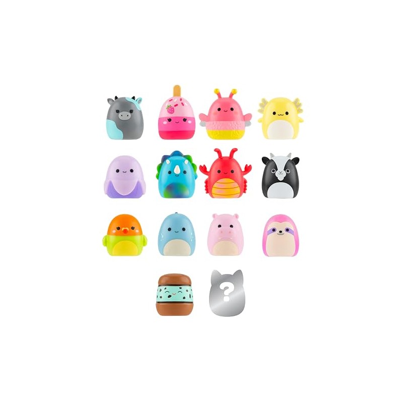 Squish-a-longs Mini-Squish Paquete de 14 (Onda 4, Estilo 2)