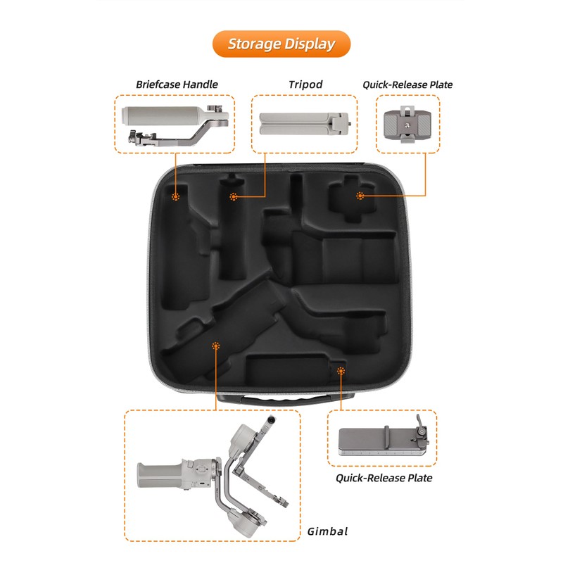 Honbobo Case for DJI RS 4 Mini, Carry Case Protective