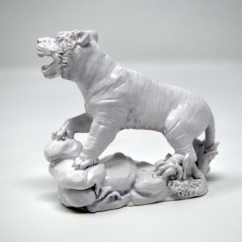 Four Celestial Animals Dragon Phoenix Turtle Tiger Statue SKU:D1010