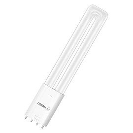 OSRAM DULUX L18 LED lamp for 2G11 base, 8 watt, 900 lumen, warm white (3000K), replacement for conventional 18W Dulux lamp