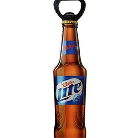 Miller Lite Bottle Shaped Bottle Opener Speed Wrench | 6.5" Long | New