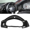 Car Central Control Dashboard Cover Carbon Fiber Style Replacement for