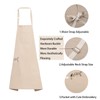 Pincy Soft Cotton Apron - Unisex Adjustable Bib Apron, Art