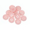 Mibo Buttons & Accessories - 12 botones redondos de melamina