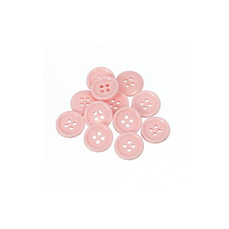 Mibo Buttons & Accessories - 12 botones redondos de melamina