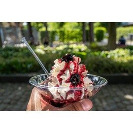 Amarena Cherry Variegato for Marbling Homemade Delicious Milk Ice Cream │ Mega Taste │ Also Super Delicious in Desserts and Cakes and Much More │ Content 500 g