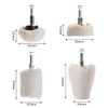 Ruedas de pulido para taladro, 4 piezas Kit rueda de