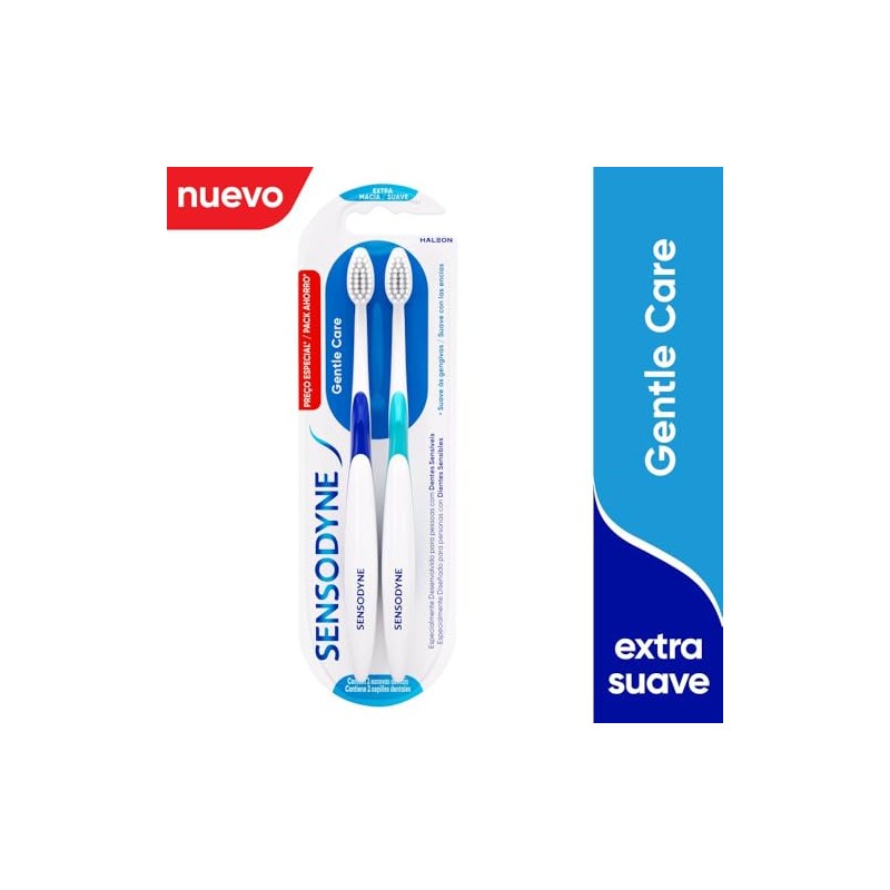 Sensodyne Cepillo de Dientes para Dientes Sensibles Cuidado Delicado, Suave,