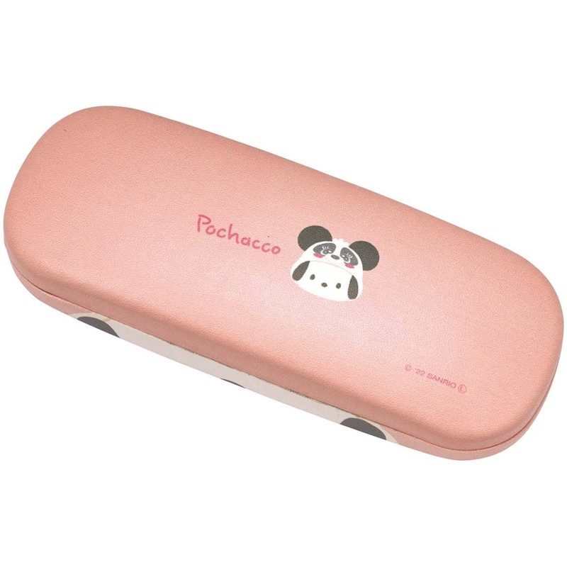 Skater ZMC1-A Glasses Case, Hard Type, Pochacco Headphones, Sanrio