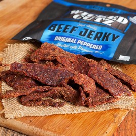 WICKED CUTZ Original Peppered Beef Jerky - PACK SIZE: 8-PACK