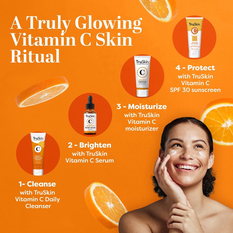 TruSkin Vitamin C Face Cream – Brightening & Hydrating Daily