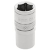 Draper 32536 1/4" Square Drive Polished Chrome Metric Socket, 8