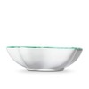 Gmundner Keramik Manufaktur 0324SAST14 Green Deer Star-Shaped Bowl 14 cm