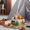 HSIASHENG Animal Kids Room Storage Bins Box with Handles, Forest