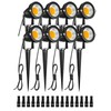 ZUCKEO Low Voltage Landscape Lights LED Landscape Lighting, 5W 12V