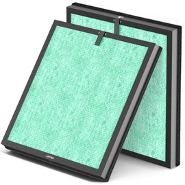 MR5866 Replacement Filter Compatible with MORENTO MR5866 Air Purifier, 4-in-1 H13 True HEPA Filter for Home Large Room, MR5866 Pet Dander Filter for 99.97% Air Pollutants, Odor and Smoke,Green,2 Pack