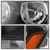 Xtune for Dodge Avenger Crystal Headlights Black/Clear
