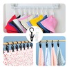 PDETVEO 24 PCS Super Strong Laundry Hooks, Plastic Clothes Pins