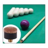 10 Pcs Screw Tip 13mm Pool Cue Tips Replacement Leather