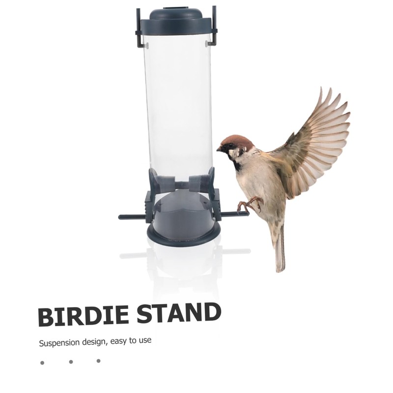 ORFOFE Outdoor Hanging Bird Feeder Large Capacity Garden Feeder for