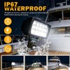 JASLITE 2PACK 6.3" 45W 5500LM Heavy Duty High Powered LED