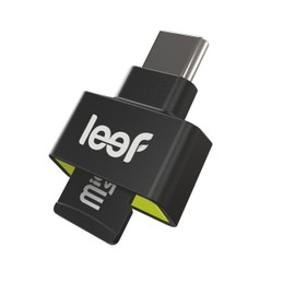 Leef Access-C - Type-C MicroSD Card Reader (USB-C) for Android Phones, Tablets, MacBook, Drones, and all Type-C devices