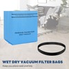 17 pcs Filtro para Aspiradora Koblenz, Reutilizable Bolsas para Aspiradora