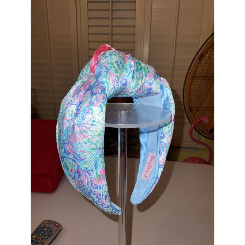 Lilly Pulitzer NWT Top Knot Wide Headband Soleil It On