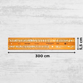 7mm ITALIC Lettering Letter Letters Guide Italics Drawing Drafting Template Stencil
