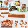 Cayway Mini Bricks Tiny Bricks, Miniature Brick for Landscaping, Mini