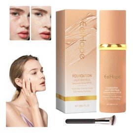 Bases De Maquillaje Acabado Mate Liquid Foundation Spf 50+