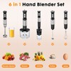 YODHOSA Immersion Blender Handheld Cordless 6 in 1 Hand Held
