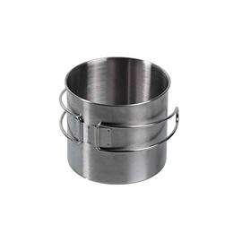 Mil-Tec Drinking Cup 14602600 Silver One Size