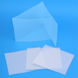 2025 Mahjong Card Sleeves - 4 Pack - Fit Large Size 6.1'' x 4.8" - Plastic Protectors Holders for NMJL Cards (Clear)