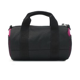 Outdoor Products Mini Boston Bag, 2-Way Shoulder Strap Included, Compact, With Pockets, Plain, Basic Rough, black (2)