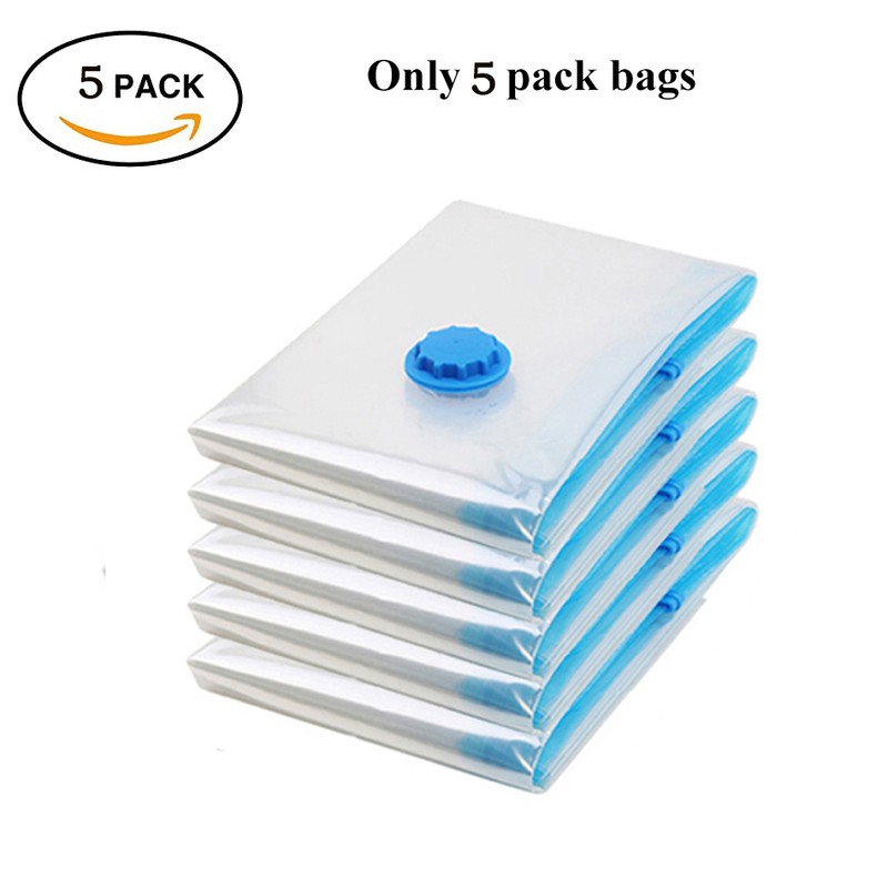 Vacuum Storage Bags – Compression Bags Clothes, Travel Storage Bags