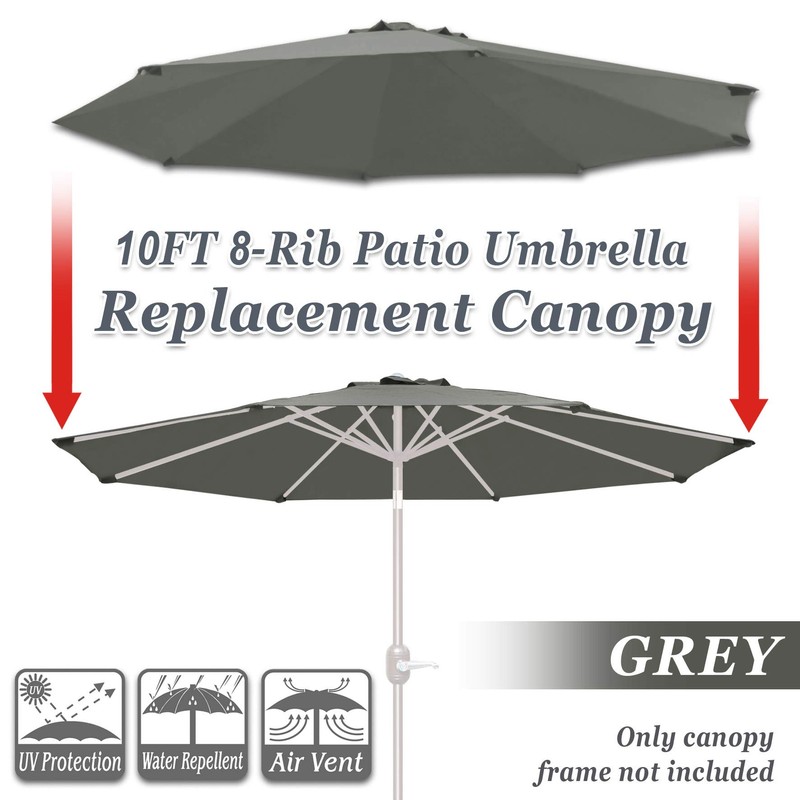 Strong Camel Replacement Patio Umbrella Canopy Cover for 10ft 8