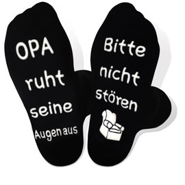 ELF-GRETTER Socks Gift for Grandpa, Father's Day Gift for Grandpa, Father's Day Grandpa Gift, Grandpa Gifts Birthday, Best Grandpa Gift, Meaningful Gifts for Grandpa, Funny Gifts for Men, black