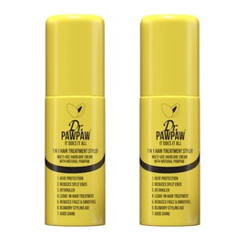 Dr.PAWPAW It Does It All: 7 in 1 Hair Treatment Styler with Papaya, Aloe Vera, Coconut Oil, Vegan & Natural,For All Hair Types(2 x 150 ml)
