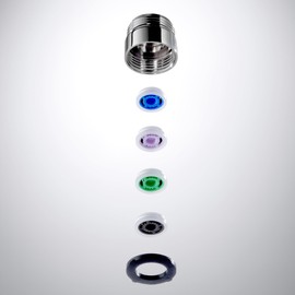 Optimal 3/4" In-Line Flow Regulator Connections Supplied w/ 1.0, 1.5, 2.0, 3.0 and 4.0 GPM Insert