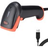 Tera 3106-2 Barcode Reader, 1-Dimensional, Laser, Wired, Fast Reading, Lightweight,